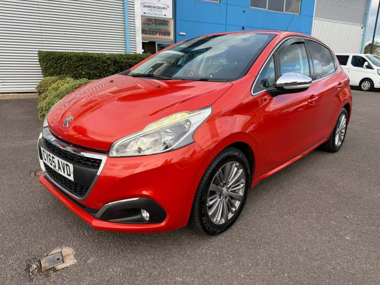 2016 Peugeot 208 1.2 PureTech Allure Hatchback 5dr Petrol Manual Euro 6 (82 ps)