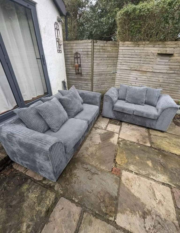 Dylan Velvet Sofa Set – L Shape Corner or 3+2 Seater | Optional Footstool