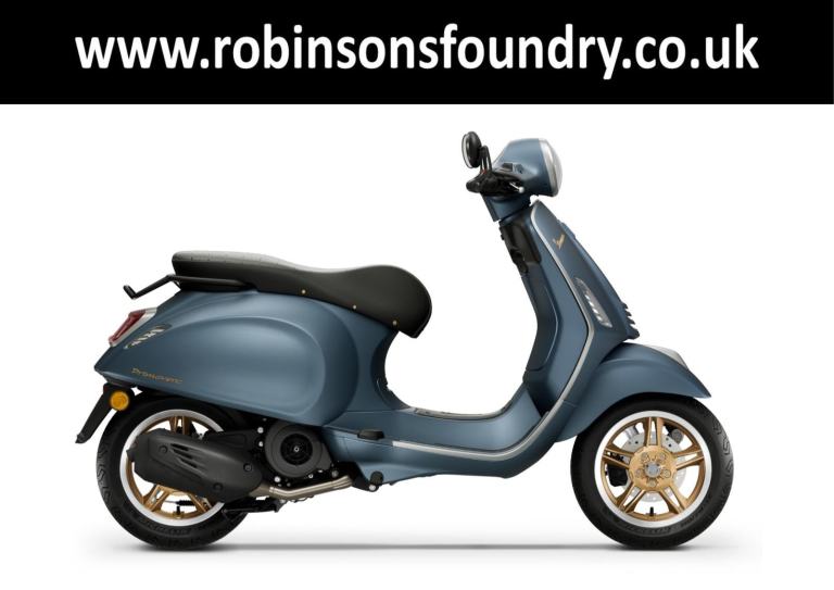 New 2025 Piaggio Vespa Primavera 125 S Officina 8 – Finance & Delivery Available