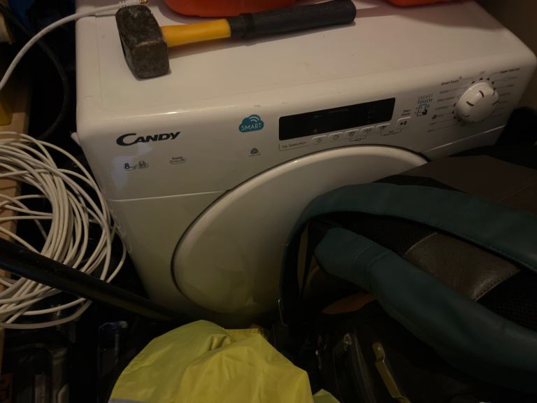 Tumble dryer with condenser 