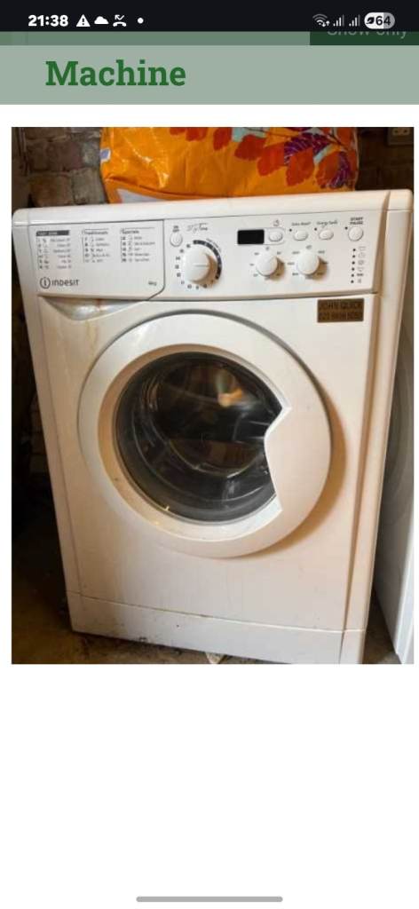 Fully functional 6kg washing machine for sale 
