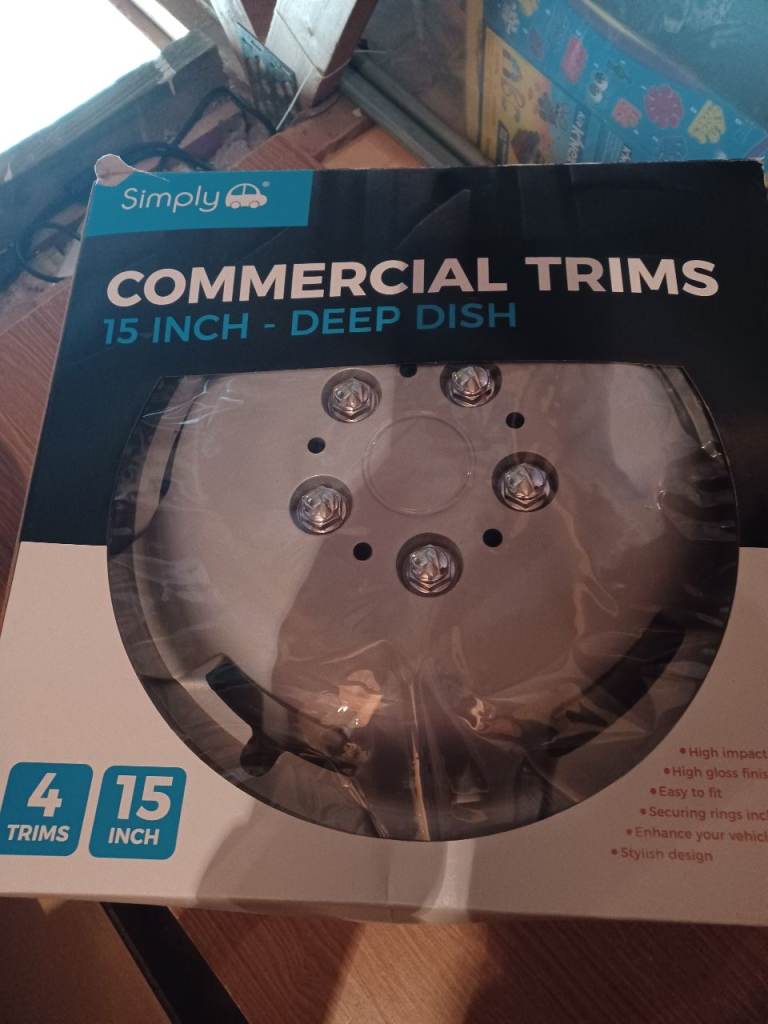 15" wheel trims - NEW