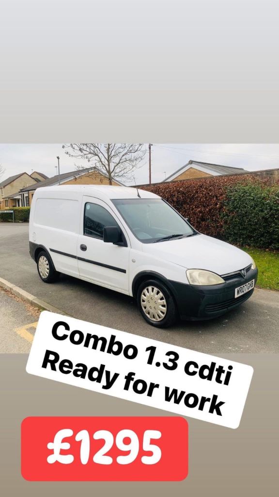 Vauxhall, COMBO, Car Derived Van, 2007, Manual, 1248 (cc)