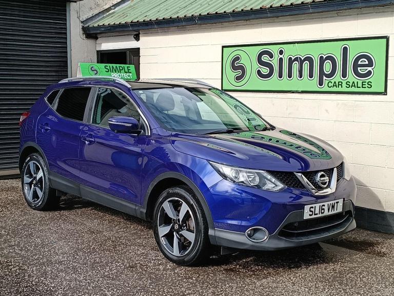 2016 Nissan Qashqai 1.2 DIG-T N-Connecta 2WD Euro 6 (s/s) 5dr HATCHBACK Petrol Manual