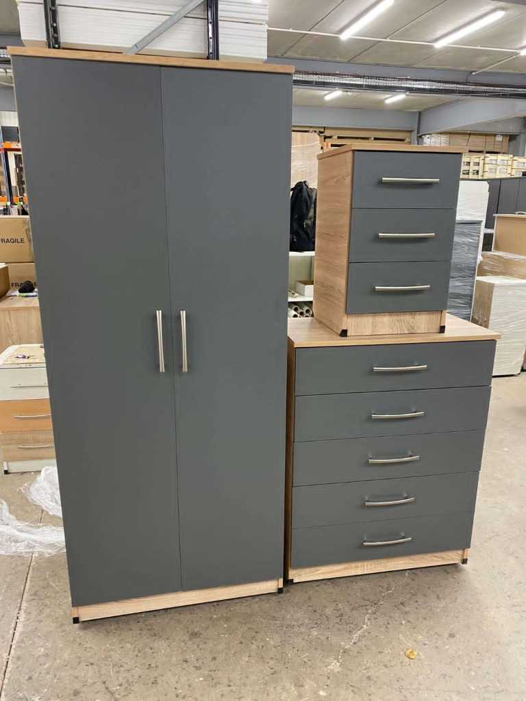 Functional Brand New Wardrobes – 2 to 10 Door Options