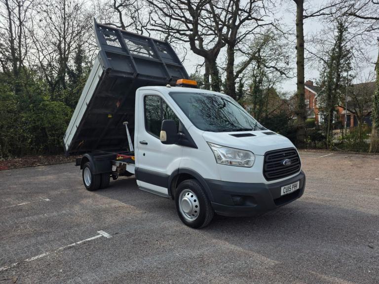 2015 Ford Transit 2015 SINGLE CAB TIPPER 3.5 TON NO VAT Tipper Diesel Manual CHASSIS CAB Diesel M...