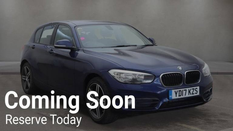 2017 BMW 1 Series 116d Sport 5dr [Nav] Step Auto HATCHBACK DIESEL Automatic