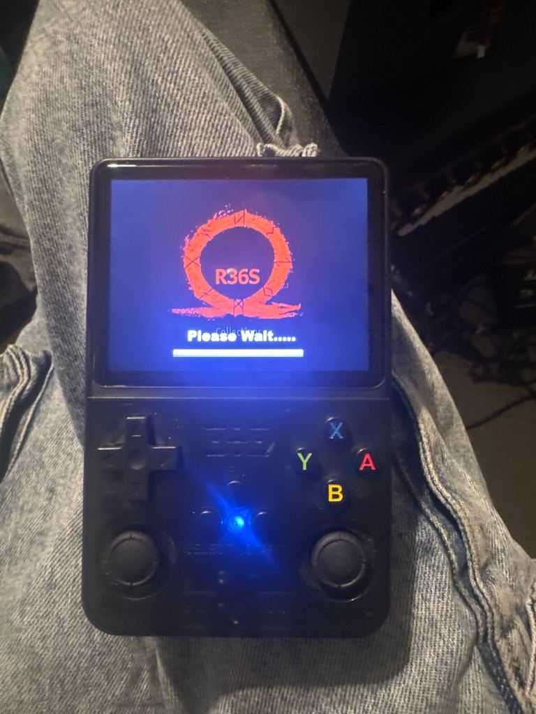 R36S Handheld Retro Gaming Console – Good Condition