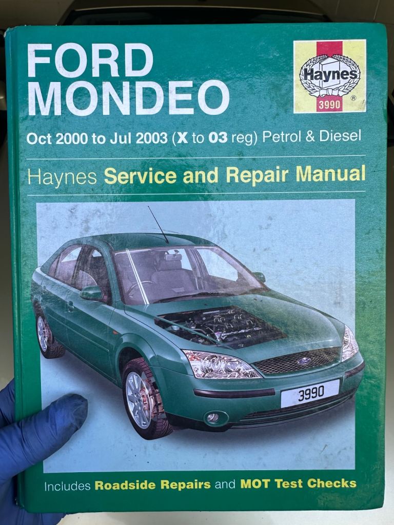 Haynes Ford Mondeo Mk3 Car Manual