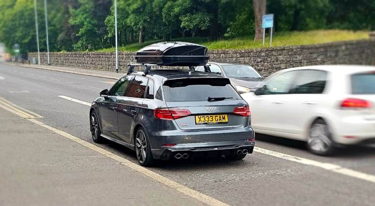 Roof Rack and Roof Box to suit Audi A3/S3 5door
