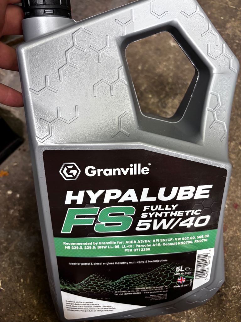 5w40 fully synthetic 