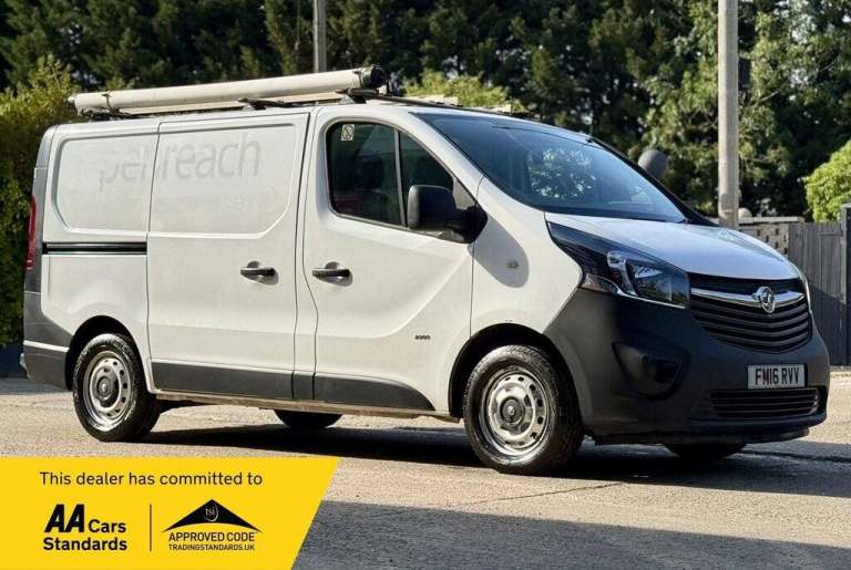 2016 Vauxhall Vivaro 2900 1.6CDTI 90PS ecoFLEX H1 Van PANEL VAN DIESEL Manual