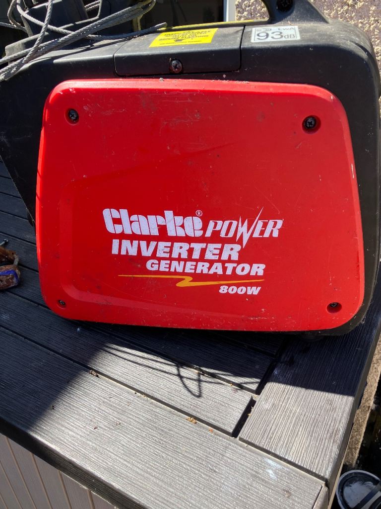 Clarke 800W petrol inverter generator 