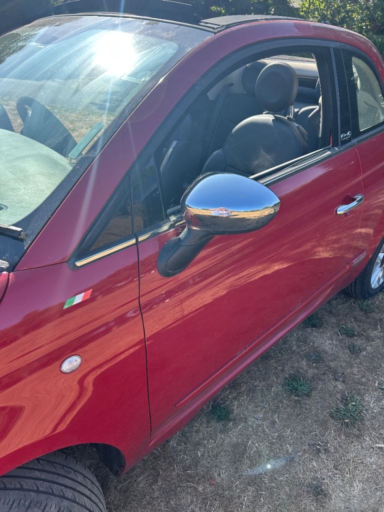 Fiat, 500, Convertible, 2010, Manual, 1242 (cc), 3 doors