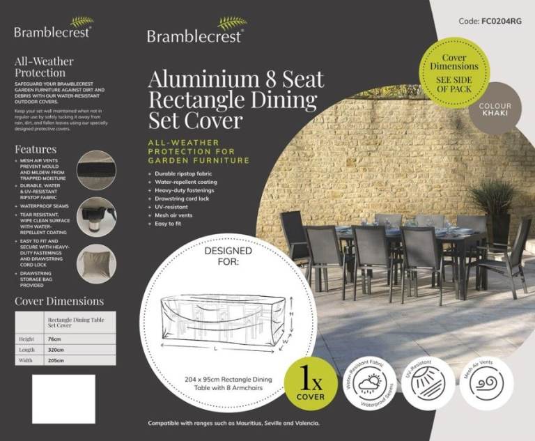 Outdoor Dining Set Cover