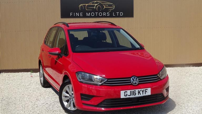 VOLKSWAGEN GOLF SV 1.6 TDI BlueMotion Tech SE Red Manual Diesel 2016