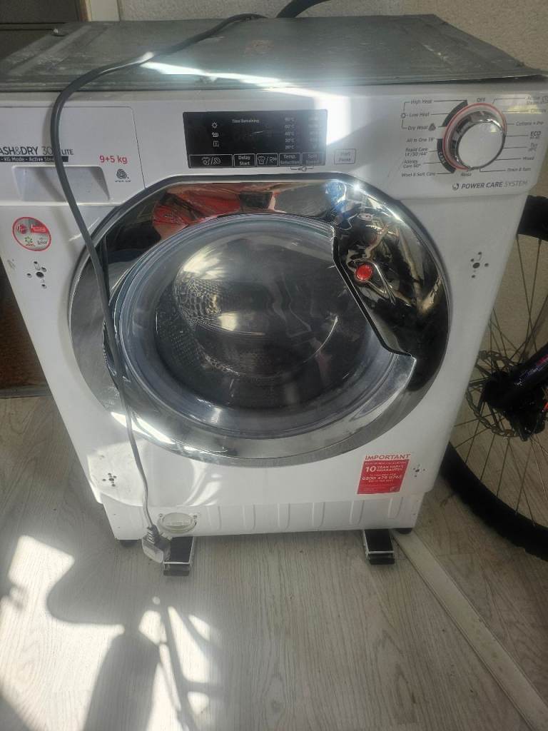 Hoover washer dryer working 