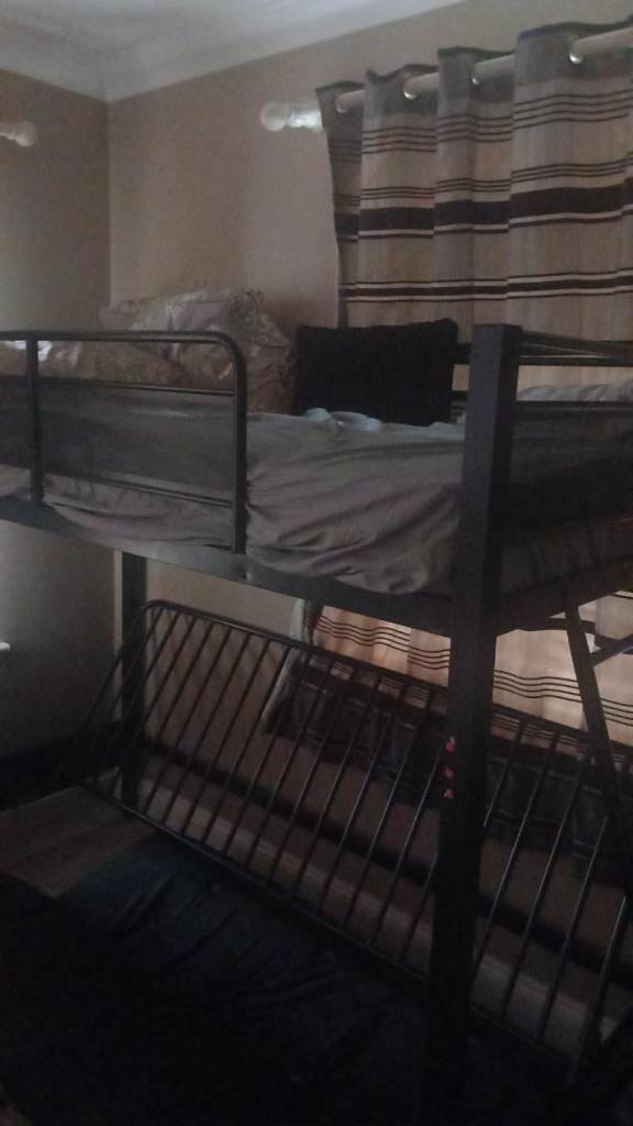 Rocker Bunk bed with sofa bed under
