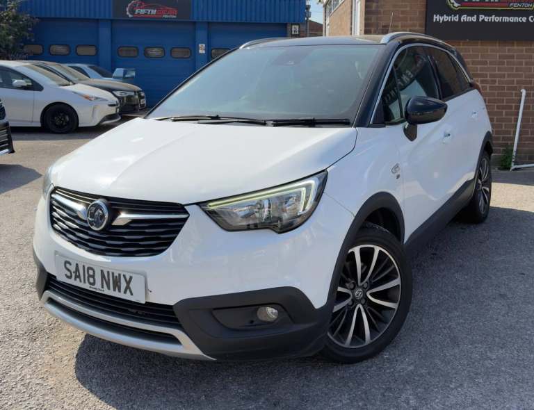 2018 Vauxhall Crossland X 1.2 Turbo Gpf Elite Suv Suv Petrol Manual