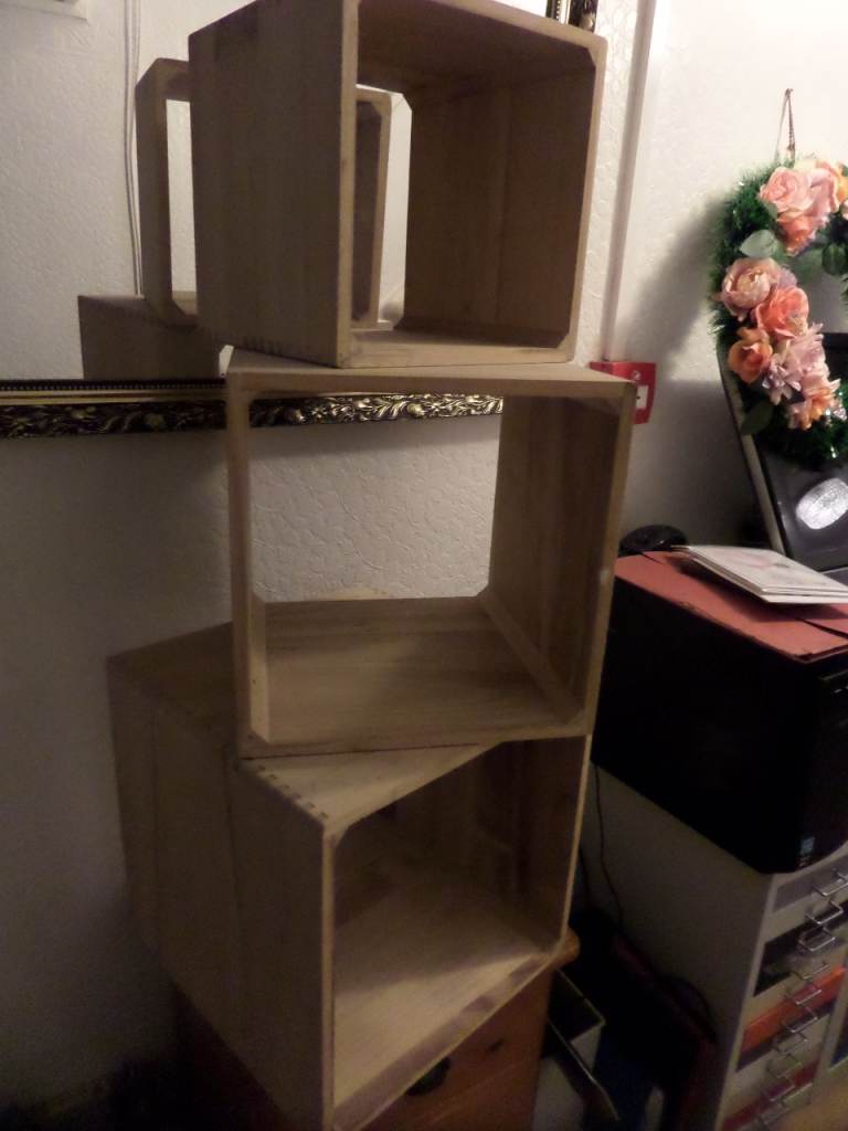 Wooden Display cubes