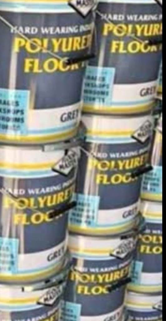 Heavy duty floor paint 