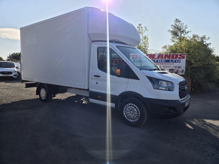 2018 ON 18 PLATE FORD TRANSIT 350 TDCI 130 LWB LUTON BOX VAN ULEZ FREE ZONE