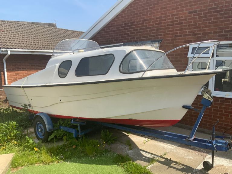 Boat with Trailer & engine for sale
