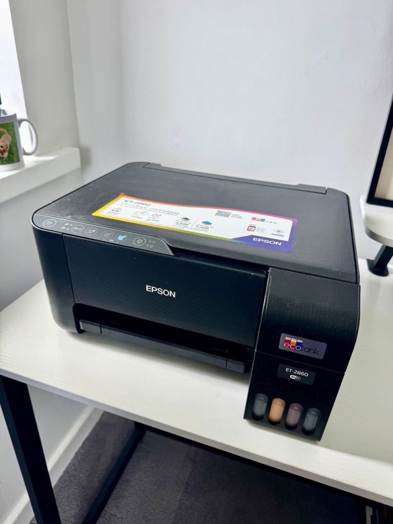 Epson ET-2860 EcoTank Printer Converted to Sublimation Spares or Repair