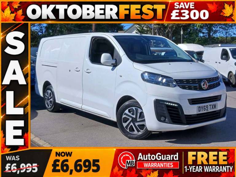 2019 Vauxhall Vivaro 1.5 Turbo D 2900 Sportive Panel Van 5dr Diesel Manual L2 H1 Euro 6 (s/s) (1 ...