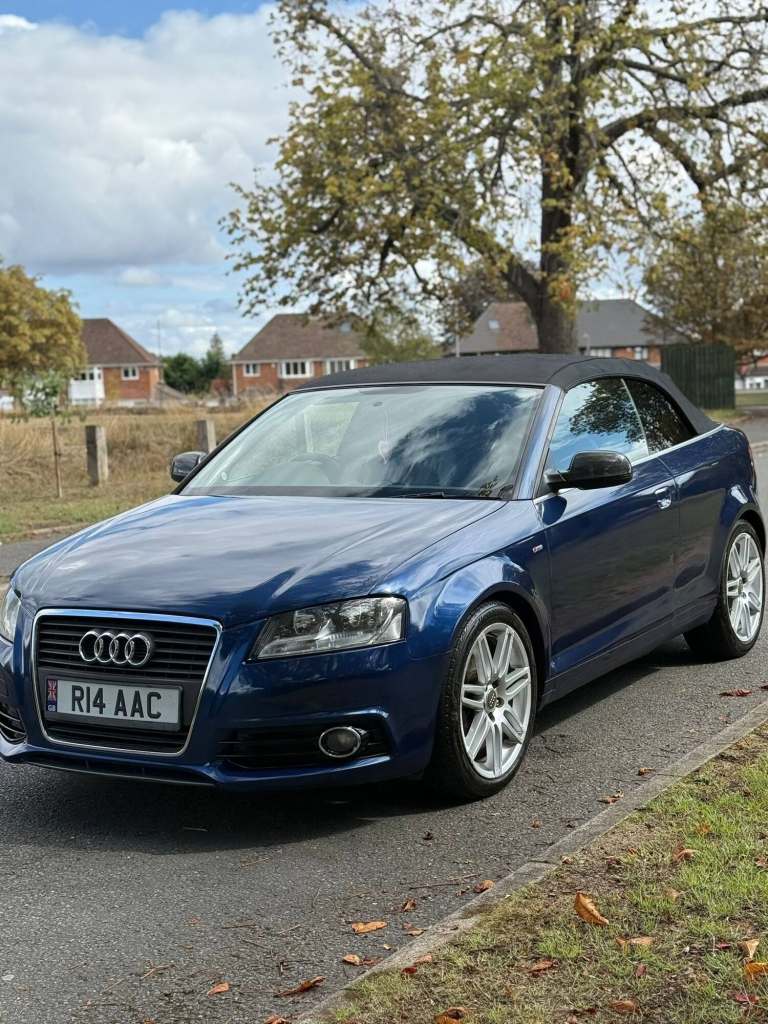 2013 Audi A3 1.8 T FSI S Line 2dr S Tronic [7] CONVERTIBLE Petrol Automatic