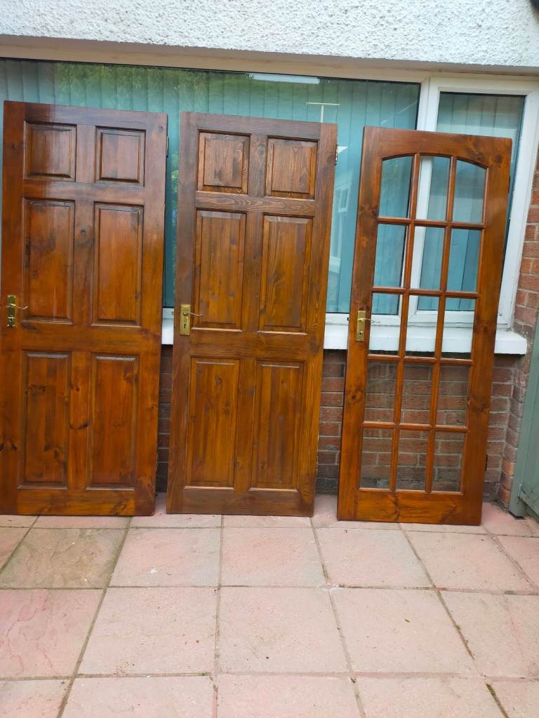 Wooden doors Saintfield Road, Castlereagh, Belfast 