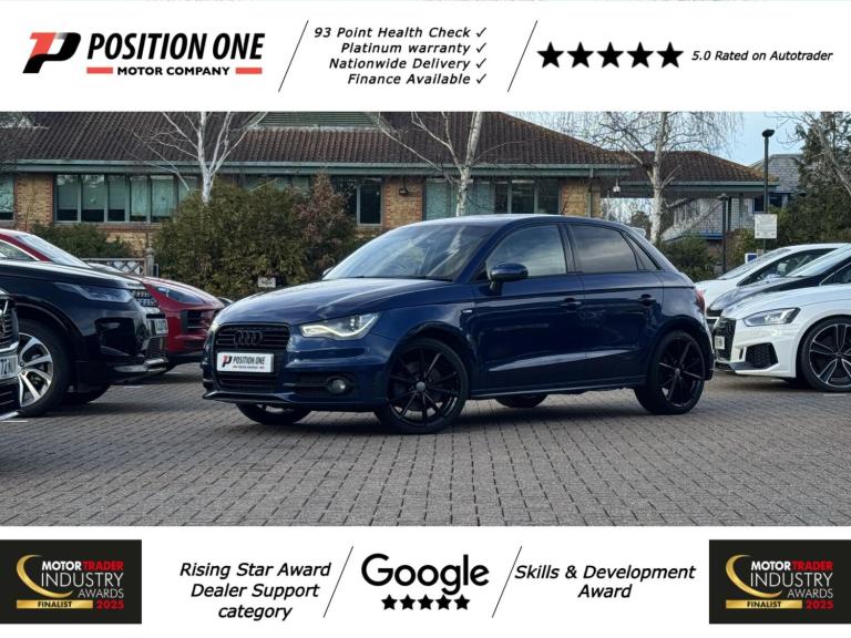 2014 Audi A1 1.4 TFSI Black Edition Sportback 5dr Petrol S Tronic Euro 5 (185 ps) Hatchback Petro...