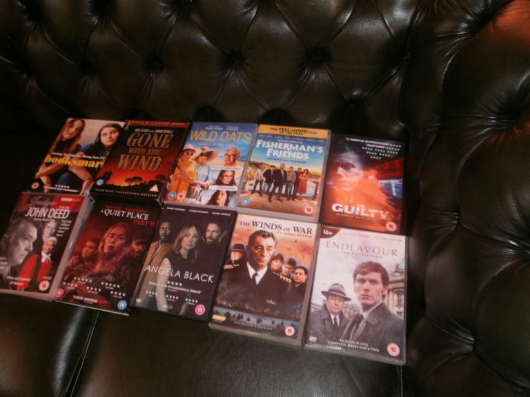10 x DVDs various inc box sets
