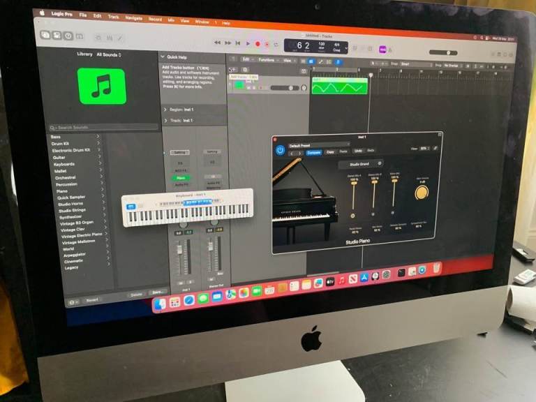 Home Recording Studio iMac 21.5" Logic Pro 11