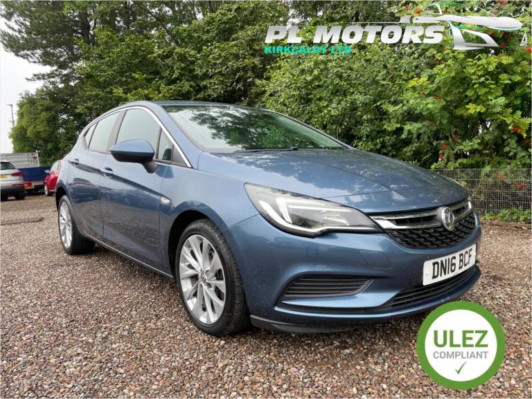 2016 Vauxhall Astra 1.0T 12V ecoFLEX Design 5dr HATCHBACK PETROL Manual