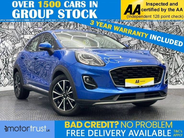 2021 Ford Puma 1.0T EcoBoost MHEV Titanium SUV 5dr Petrol Manual Euro 6 (s/s) (125 ps) HATCHBACK ...