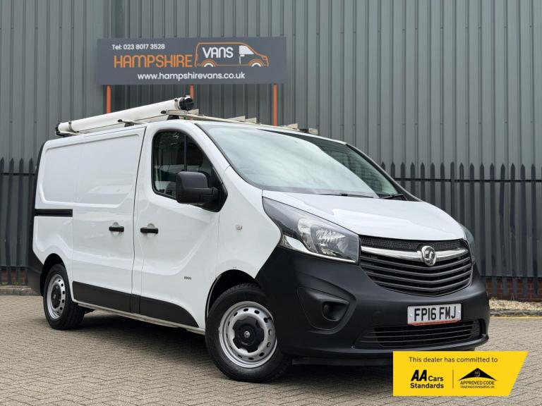 2016 Vauxhall Vivaro 1.6 CDTi 2900 ecoFLEX Panel Van 5dr Diesel Manual L1 H1 Euro 5 (s/s) (90 ps ...