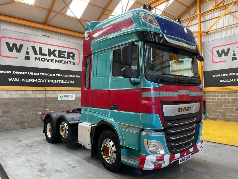 DAF XF106 530 SUPERSPACE *EURO 6* 6X2 TRACTOR UNIT – 2020 – WD20 LHN