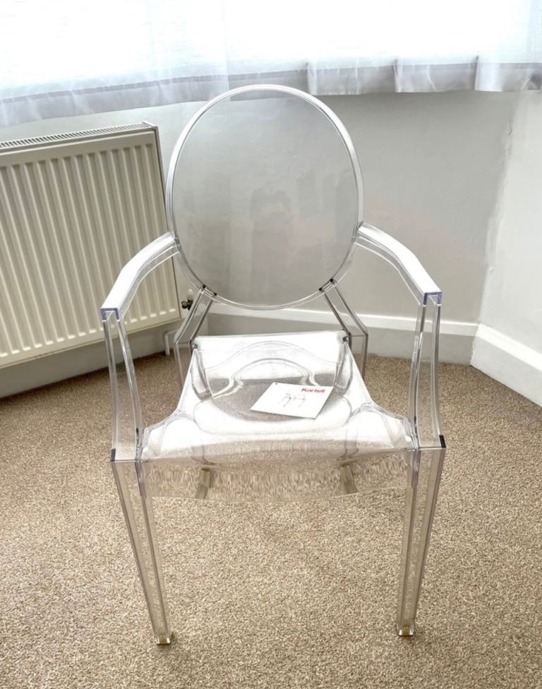 Philipe Starck original Louis Ghost chair Kartell