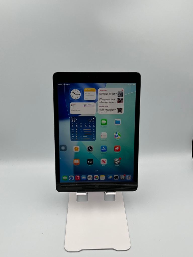 Apple iPad 9th Gen 10.2" (2021) 64GB -Wi-Fi -Space Gray - Good Condition -BH 86%