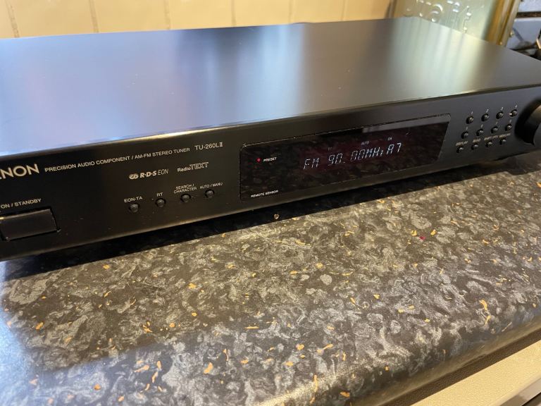Denon TU-260L-ii am-fm tuner separate excellent