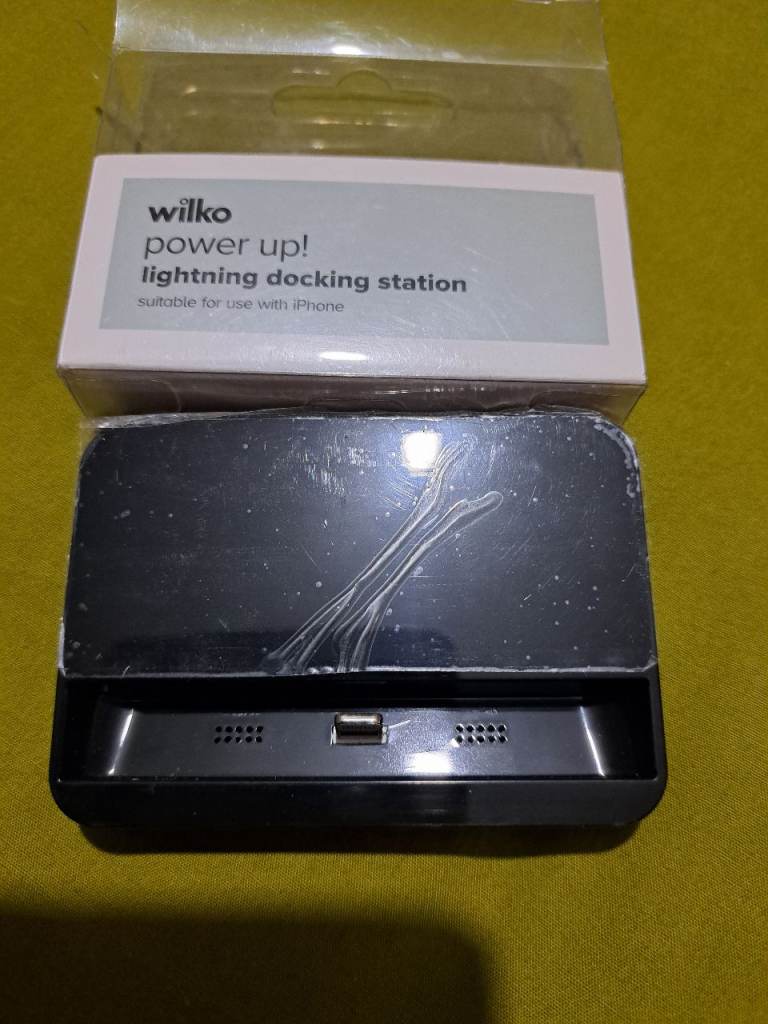 Wilko Power Up! Lightning Docking Station for iPhone – As Good As New