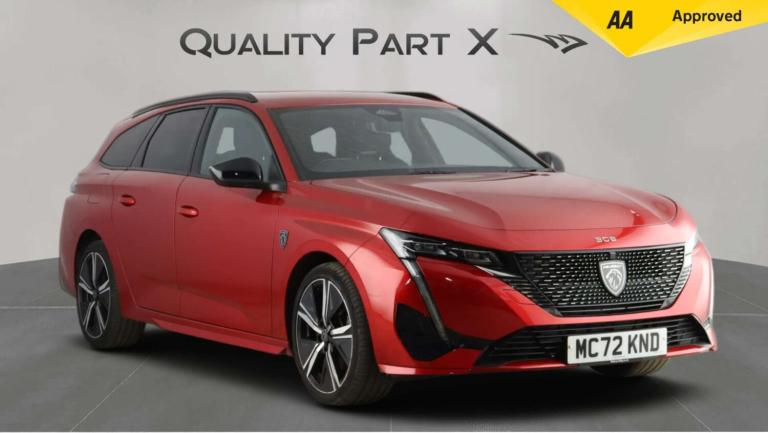 2023 Peugeot 308 SW 1.2 PureTech GT Estate 5dr Petrol EAT Euro 6 (s/s) (130 ps) Estate Petrol Aut...