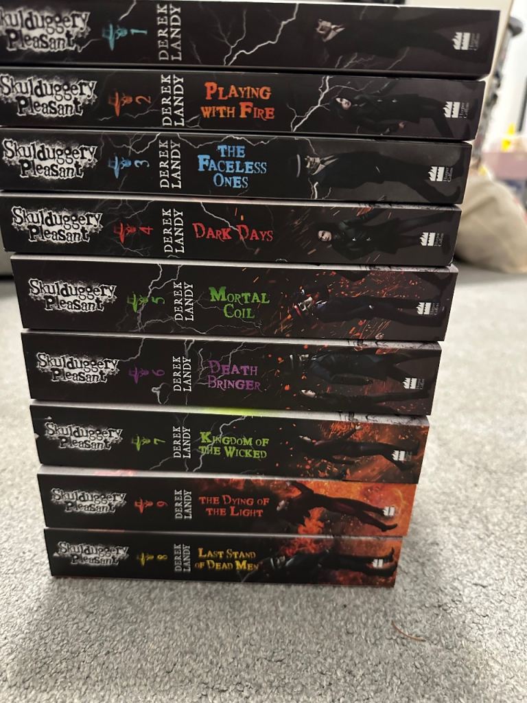 Book sets - Skullduggery pleasant, Flember, Bunny vs Monkey