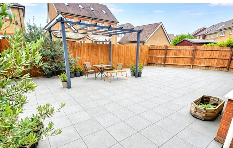 Garden pergola
