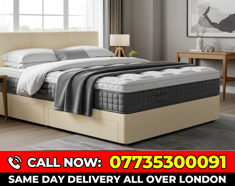 -Achuy :KING SIZE - SINGLE - BED -MATTRESS