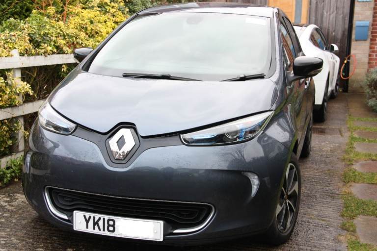 2018 Renault Zoe Z.E. 40 Dynamique: 4xEW, CC, SatNav, Auto, Parking Sensor, DAB [battery lease]