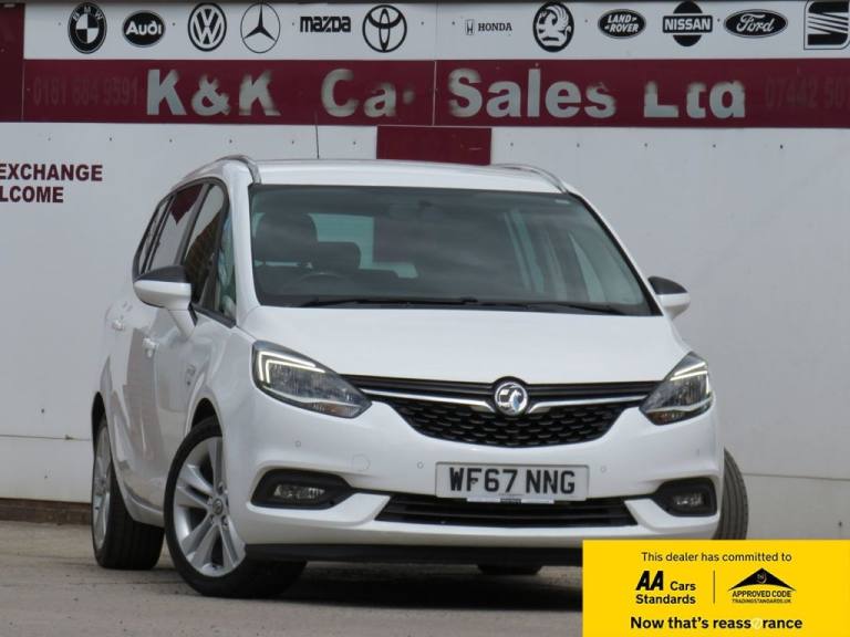 2017 Vauxhall Zafira 1.4T SRi Nav 5dr MPV PETROL Manual