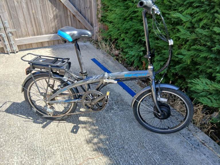 APOLLO TRANSPORT Folding Electric Bike with Rear Rack – Good Condition ...