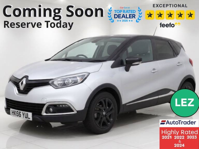 2016 Renault Captur 1.5 dCi 90 Dynamique S Nav 5dr HATCHBACK DIESEL Manual